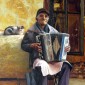 Moldovan accordion player, a good soul.