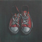 used red shoes