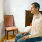 "Bedroom", Oil on Panel,  2007