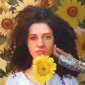 "Antonia", Oil on Linen,  36 " x 18",   2009