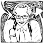 Larry King Maze Portrait