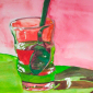 Glass and Spoon