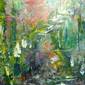 P.Kyst green sun and abstract life