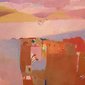 Desert Village, Morocco   76 x 87 cms