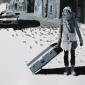 "Suitcase in the Snow (version 2)"
