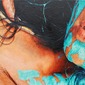 Inhale Turquoise Paint