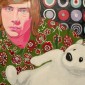 A boy and a White