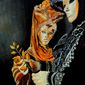Two venitian masks