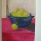Lemons on silk