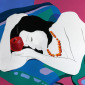 Sleeping with pomegranate