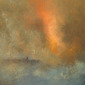 Sun Breaking Through Storm Couds Over Rough Seas (The Wright Panel)