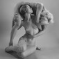 Doublel nude study