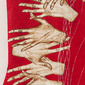 Winter ( Brooklyn Machine series ), detail, acrylic on primed canvas wearable painting, 2012