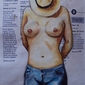 jeans and hat