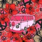 Flower Power Pink Van | Collage 