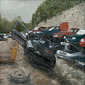 Renault T Reg in Scrap Yard