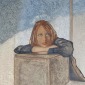 Girl at work